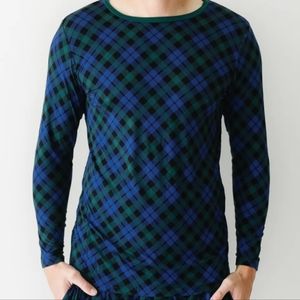 Little Sleepies Emerald and Sapphire Plaid